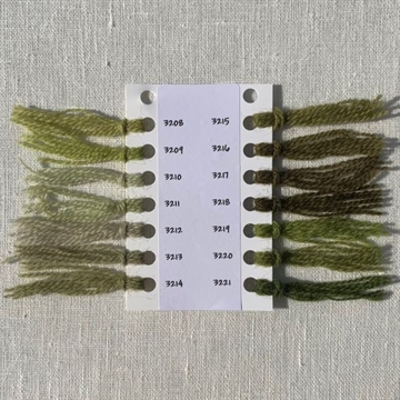 HF Orginal uld - 3208-3221 støvet grønne nuancer
